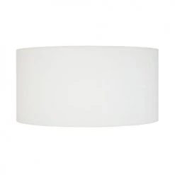 Tosel Lampadaires Abat-jour Tissu Blanc D'ivoire