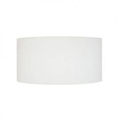 Tosel Lampadaires Abat-jour Tissu Blanc D'ivoire