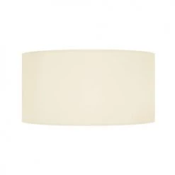 Tosel Lampadaires Abat-jour Tissu Crème