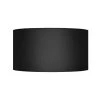Tosel Lampadaires Abat-jour Tissu Noir