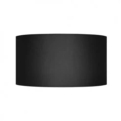 Tosel Lampadaires Abat-jour Tissu Noir