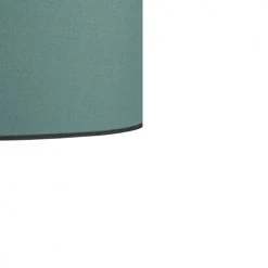 Tosel Lampadaires Abat-jour Tissu Vert -Luminaires Contemporain Soldes abat jour tissu vert 5