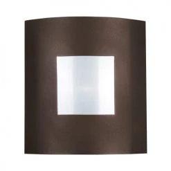 Tosel Appliques Murales Et Spots Applique Acier Marron Et Blanc