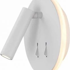 Mantra Appliques Murales Et Spots Applique Aluminium Blanc Led