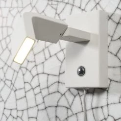 It's About Romi Appliques Murales Et Spots Applique Blanche H14cm -Luminaires Contemporain Soldes applique blanche h14cm 2