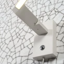 It's About Romi Appliques Murales Et Spots Applique Blanche H14cm -Luminaires Contemporain Soldes applique blanche h14cm 3