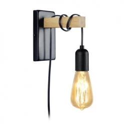 Tosel Appliques Murales Et Spots Applique Bois Naturel