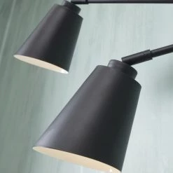 It's About Romi Appliques Murales Et Spots Applique En Fer Noir, H. 49cm -Luminaires Contemporain Soldes applique en fer noir h 49cm 5