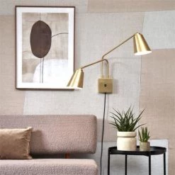 It's About Romi Appliques Murales Et Spots Applique En Fer Or, H. 49cm 8 It's About Romi Appliques Murales Et Spots Applique En Fer Or, H. 49cm -Luminaires Contemporain Soldes applique en fer or h 49cm 2