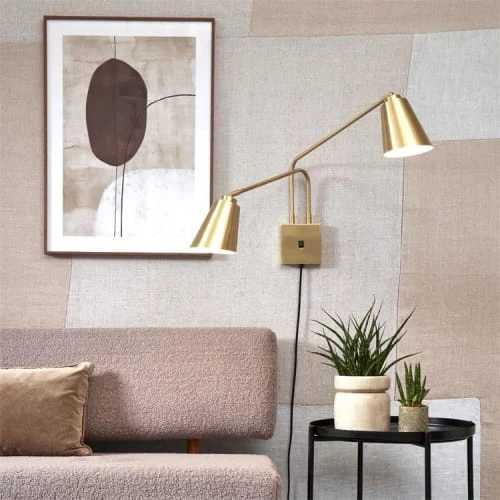 It's About Romi Appliques Murales Et Spots Applique En Fer Or, H. 49cm 3 It's About Romi Appliques Murales Et Spots Applique En Fer Or, H. 49cm – Image 3