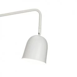 Dyberg Larsen Appliques Murales Et Spots Applique En Métal Blanc Mat, H 21,4 Cm D 11,5 Cm -Luminaires Contemporain Soldes applique en metal blanc mat h 21 4 cm d 11 5 cm 4