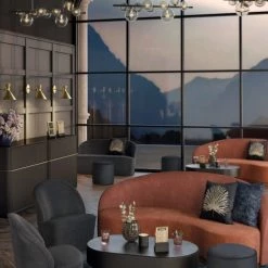 Maisons Du Monde Appliques Murales Et Spots Applique En Métal Doré -Luminaires Contemporain Soldes applique en metal dore 1000 12 34 190684 15