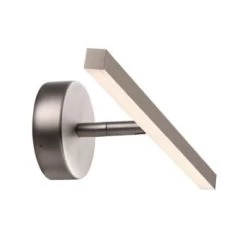 Nordlux Appliques Murales Et Spots Applique LED De Salle De Bain Métal Argent L40cm -Luminaires Contemporain Soldes applique led de salle de bain metal argent l40cm 3