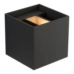 Lampea Appliques Murales Et Spots Applique Moderne En Métal Noir 9,7 Cm