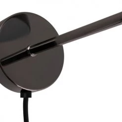 Leitmotiv Appliques Murales Et Spots Applique Murale Champignon En Métal Gris -Luminaires Contemporain Soldes applique murale champignon en metal gris 3