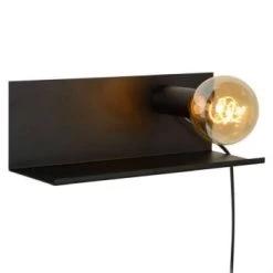 Lucide Appliques Murales Et Spots Applique Murale De Chevet Métal Et Magnétique Blanc -Luminaires Contemporain Soldes applique murale de chevet metal et magnetique noir l35cm