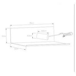 Lucide Appliques Murales Et Spots Applique Murale De Chevet Métal Et Magnétique Noir L35cm -Luminaires Contemporain Soldes applique murale de chevet metal et magnetique noir l35cm 5