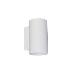 QAZQA Appliques Murales Et Spots Applique Murale En Aluminium Blanc -Luminaires Contemporain Soldes applique murale en aluminium blanc 5