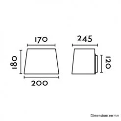 Keria Appliques Murales Et Spots Applique Murale En Fabric Blanc -Luminaires Contemporain Soldes applique murale en fabric blanc 4