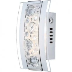 Keria Appliques Murales Et Spots Applique Murale En Métal Argente -Luminaires Contemporain Soldes applique murale en metal argente