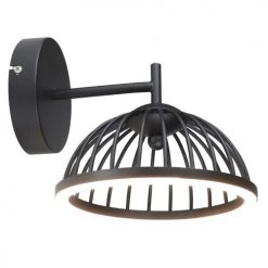 Keria Appliques Murales Et Spots Applique Murale En Métal Noir