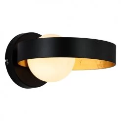 Keria Appliques Murales Et Spots Applique Murale En Métal Noir