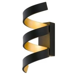 Keria Appliques Murales Et Spots Applique Murale En Métal Noir