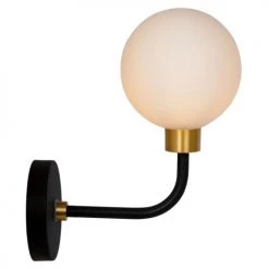 Lucide Appliques Murales Et Spots Applique Murale En Métal Noir