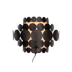Woood Appliques Murales Et Spots Applique Murale En Métal Noir -Luminaires Contemporain Soldes applique murale en metal noir 38
