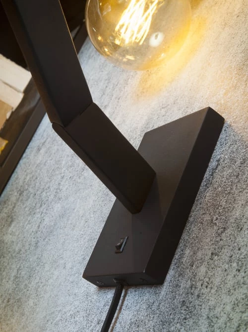 It's About Romi Appliques Murales Et Spots Applique Murale Noire H20cm 5 It's About Romi Appliques Murales Et Spots Applique Murale Noire H20cm – Image 5