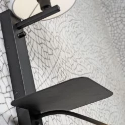 It's About Romi Appliques Murales Et Spots Applique Noire Avec Tablette Liseuse Et Abat-jour H52cm -Luminaires Contemporain Soldes applique noire avec tablette liseuse et abat jour h52cm 5