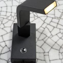 It's About Romi Appliques Murales Et Spots Applique Noire H14cm -Luminaires Contemporain Soldes applique noire h14cm 3