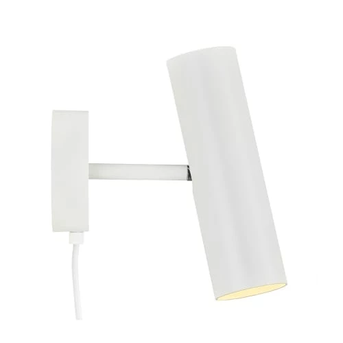 Design For The People Appliques Murales Et Spots Applique Orientable Avec Interrupteur Métal Blanc H20cm 4 Design For The People Appliques Murales Et Spots Applique Orientable Avec Interrupteur Métal Blanc H20cm – Image 4