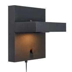 Markslöjd Appliques Murales Et Spots Applique Tablette Noire -Luminaires Contemporain Soldes applique tablette noire 2