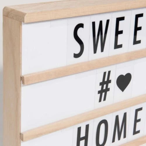 Maisons Du Monde Guirlandes Et Décorations Lumineuses Boîte Lumineuse à Messages Lightbox LED A4 6 Maisons Du Monde Guirlandes Et Décorations Lumineuses Boîte Lumineuse à Messages Lightbox LED A4 – Image 6