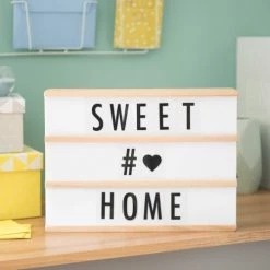 Maisons Du Monde Guirlandes Et Décorations Lumineuses Boîte Lumineuse à Messages Lightbox LED A4 8 Maisons Du Monde Guirlandes Et Décorations Lumineuses Boîte Lumineuse à Messages Lightbox LED A4 -Luminaires Contemporain Soldes boite lumineuse a messages lightbox led a4 1000 12 23 168533 4