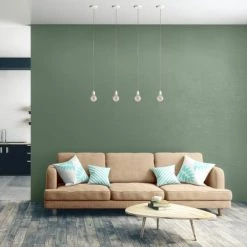 Bazar Bizar Suspensions Cable Lámpara Techo Fibras Naturales Blanco -Luminaires Contemporain Soldes cable lampara techo fibras naturales blanco 5