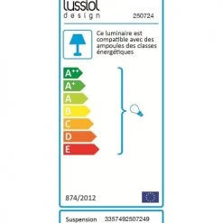Lussiol Lighting Suspensions En Béton Blanc D. 0 Cm -Luminaires Contemporain Soldes en beton blanc d 0 cm 2