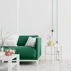 Hoopzi Suspensions Fil électrique En Tissu Luminaire Vert 4,5m 8 Hoopzi Suspensions Fil électrique En Tissu Luminaire Vert 4,5m -Luminaires Contemporain Soldes fil electrique en tissu luminaire vert 4 5m 2