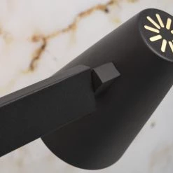 It's About Romi Appliques Murales Et Spots Grande Applique Noire H25cm -Luminaires Contemporain Soldes grande applique noire h25cm 4