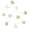 Maisons Du Monde Guirlandes Et Décorations Lumineuses Guirlande Lumineuse 10 LED Boules Multicolores L180