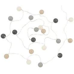 Maisons Du Monde Guirlandes Et Décorations Lumineuses Guirlande Lumineuse Tricolore 20 LED L360