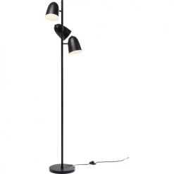Kare Design Lampadaires Lampadaire 3 Abat-jours En Acier Noir H160 -Luminaires Contemporain Soldes lampadaire 3 abat jours en acier noir h160 3