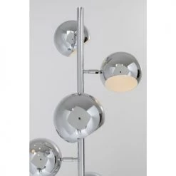 Kare Design Lampadaires Lampadaire 5 Abat-jours En Acier Chromé H200 -Luminaires Contemporain Soldes lampadaire 5 abat jours en acier chrome h200 2