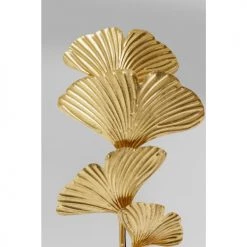 Kare Design Lampadaires Lampadaire 5 Feuilles De Ginkgo En Acier Doré H160 -Luminaires Contemporain Soldes lampadaire 5 feuilles de ginkgo en acier dore h160 2