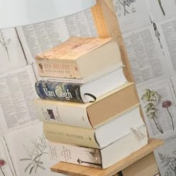 It's About Romi Lampadaires Lampadaire Avec étagères Métal/bois Blanc H168cm -Luminaires Contemporain Soldes lampadaire avec etageres metal bois blanc h168cm 3