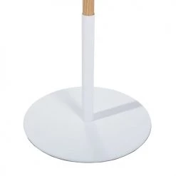 Beliani Lampadaires Lampadaire Blanc -Luminaires Contemporain Soldes lampadaire blanc 4