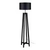 Tosel Lampadaires Lampadaire Bois Noir