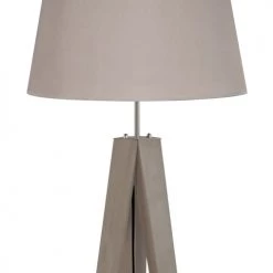 Tosel Lampadaires Lampadaire Bois Taupe -Luminaires Contemporain Soldes lampadaire bois taupe 2