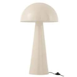 Meubles & Design Lampadaires Lampadaire Champignon En Métal Blanc -Luminaires Contemporain Soldes lampadaire champignon en metal blanc 2